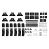 Offroad-Superstore BASERACK GUTTER 6 LEG KIT H2 SUITS 1770010
