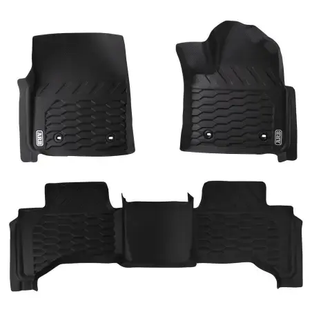 Offroad-Superstore FLOOR MATS FRONT AND REAR SET SUITS LANDCR