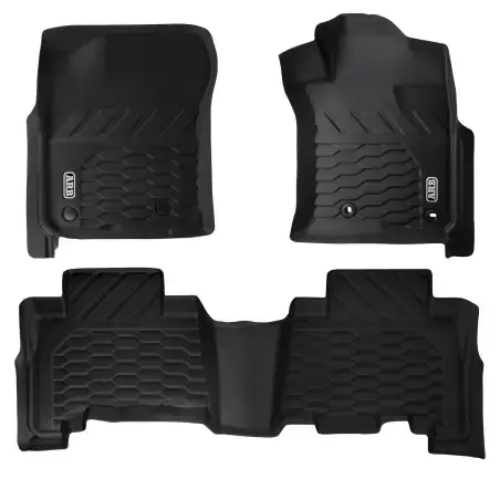 Offroad-Superstore FLOOR MATS FRONT AND REAR SET SUITS PRADO 