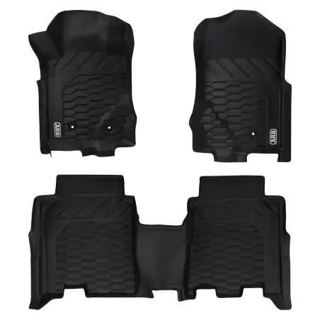 Offroad-SuperstoreFLOOR MATS FRONT AND REAR SET SUITS FORD BR
