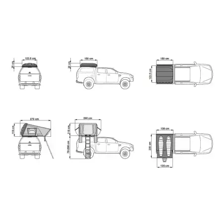 Offroad-Superstore ARB ESPERANCE TENT COMPACT HARDSHELL arb