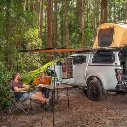 Offroad-Superstore AWNING ALUMINIUM BLACK 2M WITH LIGHT ARB a