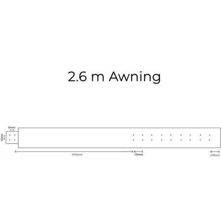 Achetez Quick Pitch 270° Awning - 2,6m-lhsau meilleur prix su