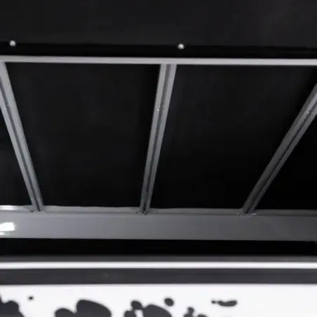 Bushtech Canopy Isuzu D-Max (2012-2020) Doppia cabina Liscio in alluminio isolato con luce LED