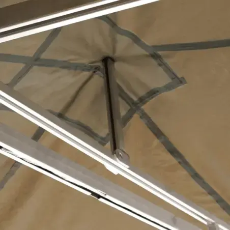 Ala di struzzo Big Country - Lato sinistro - Grigio-nero