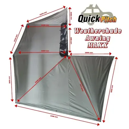 Achetez Quick Pitch Awning Maxx-lhsau meilleur prix sur Offro