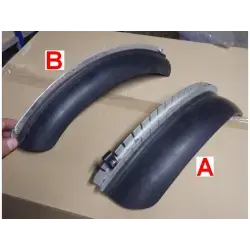 Dirty Roamer Élargisseur d'aile souple type B - Fixation sur 