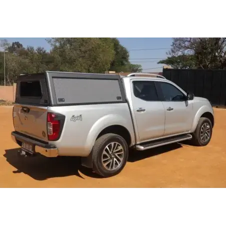 Achetez Bushtech Canopy Nissan Navara (2017-)-double Cab-alum