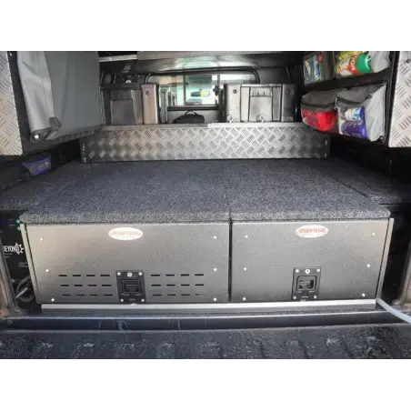 Achetez Bushtech Drawer System - Toyota Hilux Revo-extra Cab-