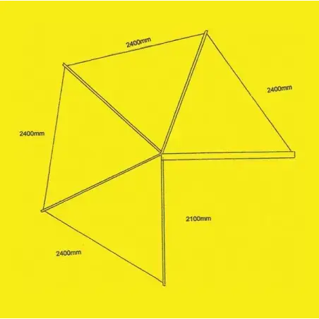 Achetez Eezi-awn Bat 270 Awning-lhs-greyau meilleur prix sur 