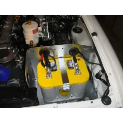 Dirty Roamer Kit de bacs à batteries en acier pour Toyota HDJ