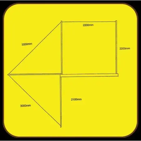 Achetez Eezi-awn Manta 270 Awning-lhs-greenau meilleur prix s