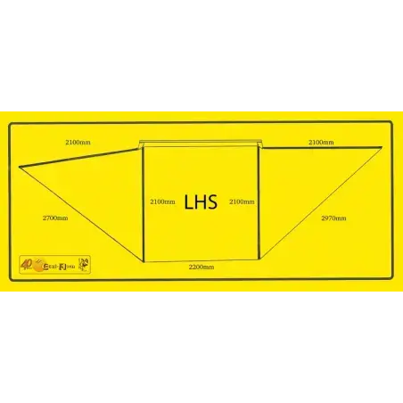 Achetez Eezi-awn Dragonfly 180 Awning-lhs-greenau meilleur pr