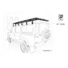 Achetez Eezi-awn K9 Roofrack Land Rover Defender 110-1400 X 2