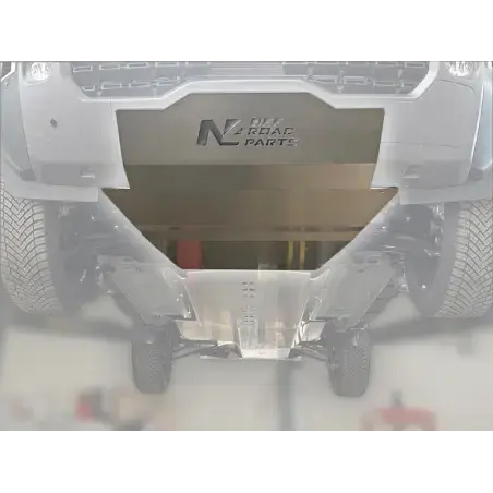 Dirty Roamer Ski protection avant aluminium 6mm Dacia Duster 