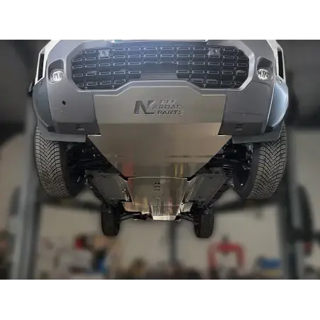 Dirty Roamer Ski protection avant aluminium 6mm Dacia Duster 