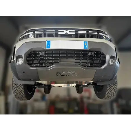 Dirty Roamer Ski protection avant aluminium 6mm Dacia Duster 