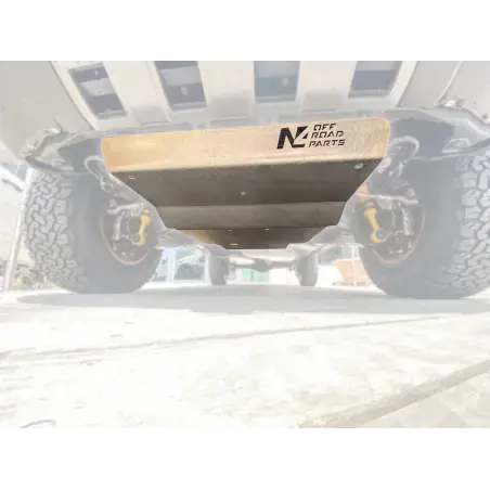 Dirty Roamer Ski de protection avant N4-Offroad Soft aluminiu