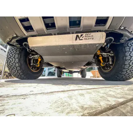 Dirty Roamer Ski de protection avant N4-Offroad Soft aluminiu