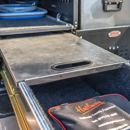 Achetez Bushtech Stainless Steel Table Top Drawer System-equa