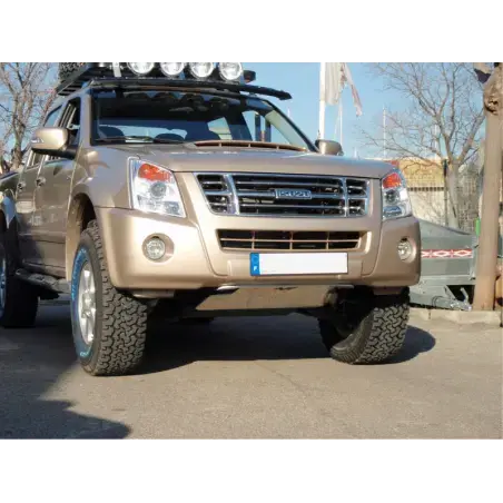 Dirty Roamer Ski de protection avant en aluminium de 8mm pour