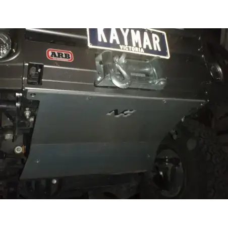 Dirty Roamer Ski de protection avant en aluminium de 8mm pour