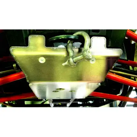 Dirty Roamer Ski de protection avant en aluminium de 8mm pour