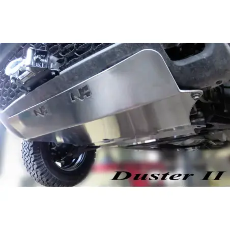 Dirty Roamer Ski protection avant aluminium 6mm Dacia Duster 