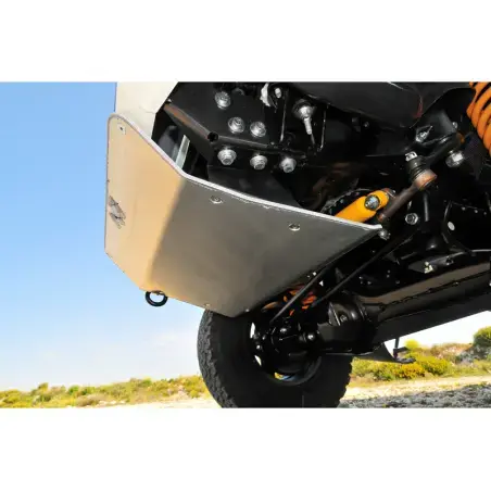 Dirty Roamer Ski de protection avant en aluminium de 8mm pour