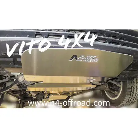 Dirty Roamer Ski de protection avant en aluminium de 6mm pour