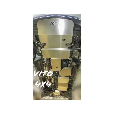 Dirty Roamer Ski de protection avant en aluminium de 6mm pour