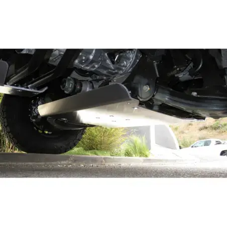 Dirty Roamer Ski protection avant aluminium 8mm Mercedes Spri