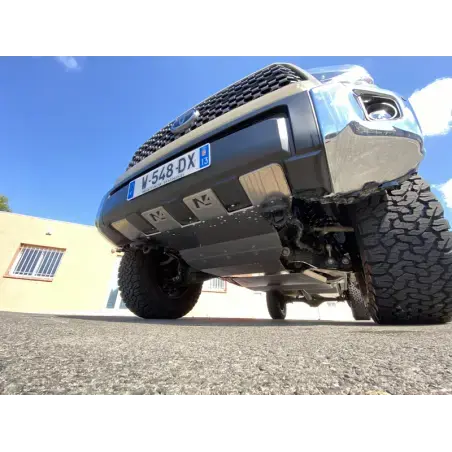 Dirty Roamer Ski de protection avant en aluminium de 8mm pour