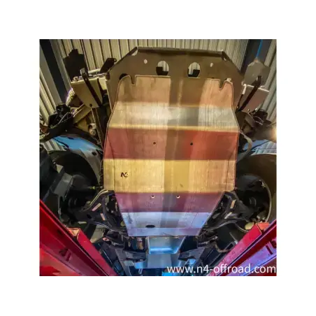 Dirty Roamer Ski de protection avant en aluminium de 8mm pour