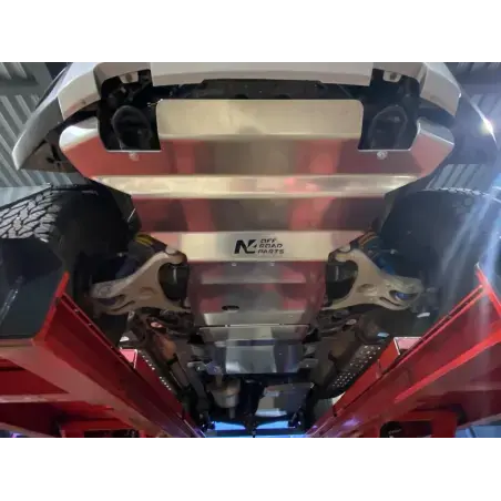 Dirty Roamer Ski de protection avant en aluminium de 8mm pour