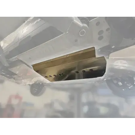 Dirty Roamer Ski protection central aluminium 6mm Dacia Duste