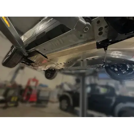 Dirty Roamer Ski protection central aluminium 6mm Dacia Duste