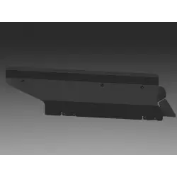 Dirty Roamer Skis de protection de planchers latéraux en alum