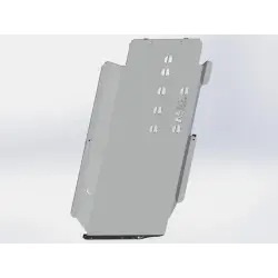 Dirty Roamer Ski protection central aluminium 6mm Dacia Duste