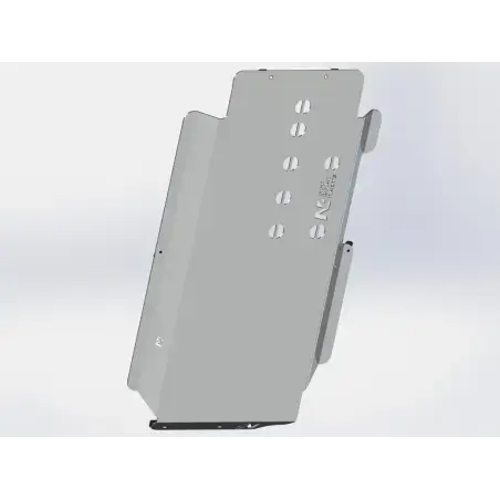 Dirty Roamer Ski protection central aluminium 6mm Dacia Duste