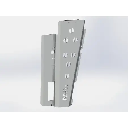 Dirty Roamer Ski de protection central en aluminium de 6mm po