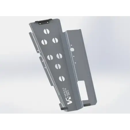 Dirty Roamer Ski de protection central en aluminium de 6mm po