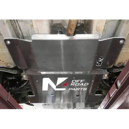 Dirty Roamer Ski de protection de catalyseur en aluminium de 