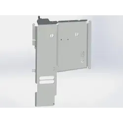 Dirty Roamer Ski de protection en aluminium de 8mm boîte de t