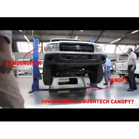 Achetez Bushtech Canopy Land Rover Defender 130 Double Cab-al