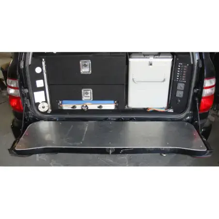 Dirty Roamer Protection de hayon en aluminium de 2.5mm pour T