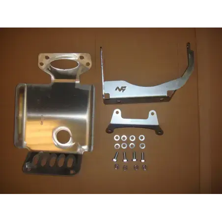 Dirty Roamer Ski de protection carter d'huile en aluminium de