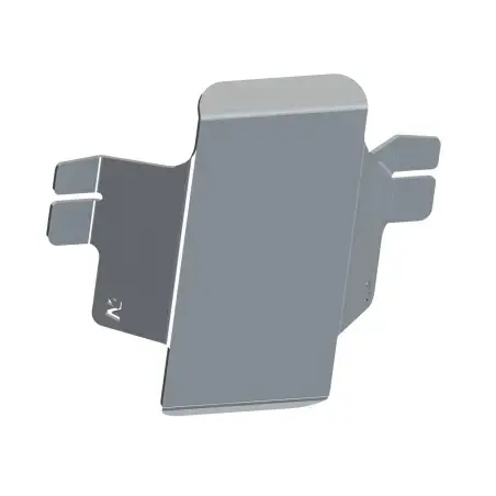 Dirty Roamer Ski de protection de pont arrière en aluminium d