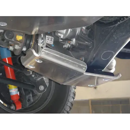 Dirty Roamer Ski protection nez pont arrière aluminium 8mm Hi