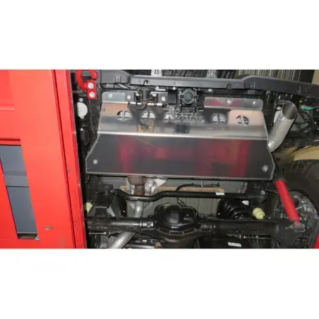 Dirty Roamer Ski de protection de silencieux arrière en alumi